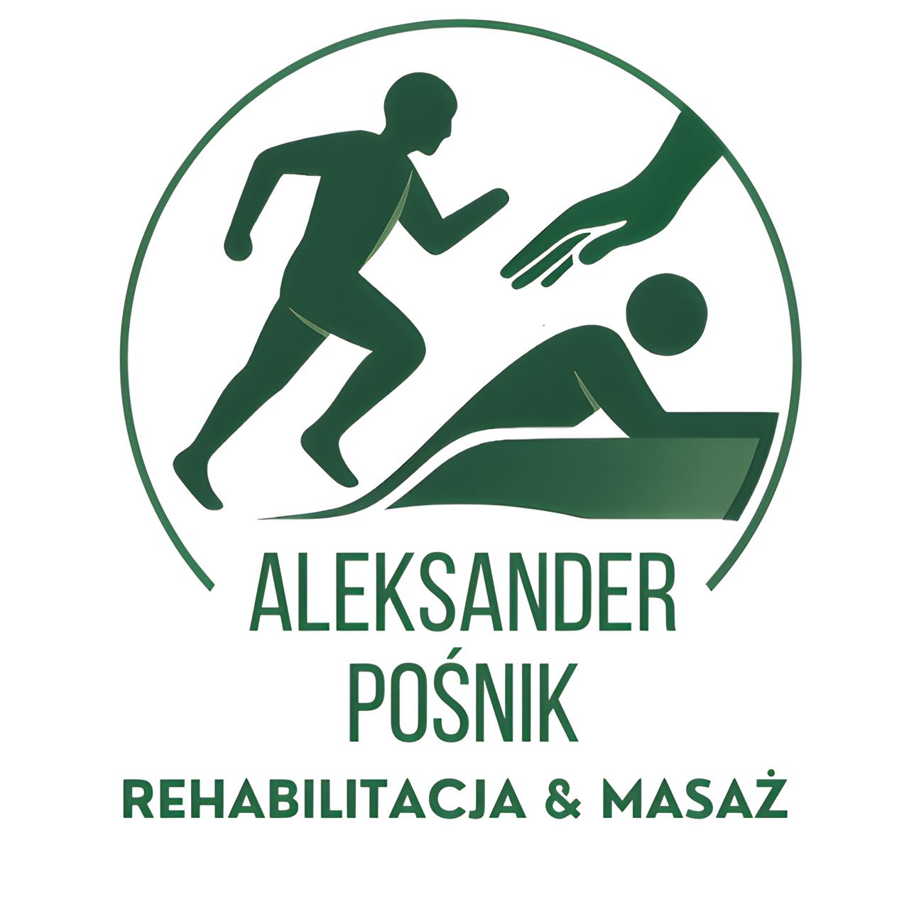 Logo Aleksander Pośnik Rehabilitacja i Masaż - klient AM Automations